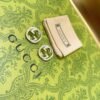 Gucci Sterling Silver Double G Anger Forest Earrings - Image 6