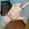 Gucci Sterling Silver 925 Interlocking G Bracelet - Image 6